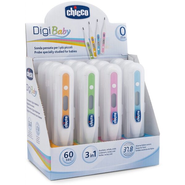 CHICCO digitālais bērnu termometrs Digi Baby 3in1